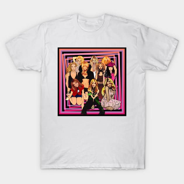 Album Covers T-Shirt by Mikexkish